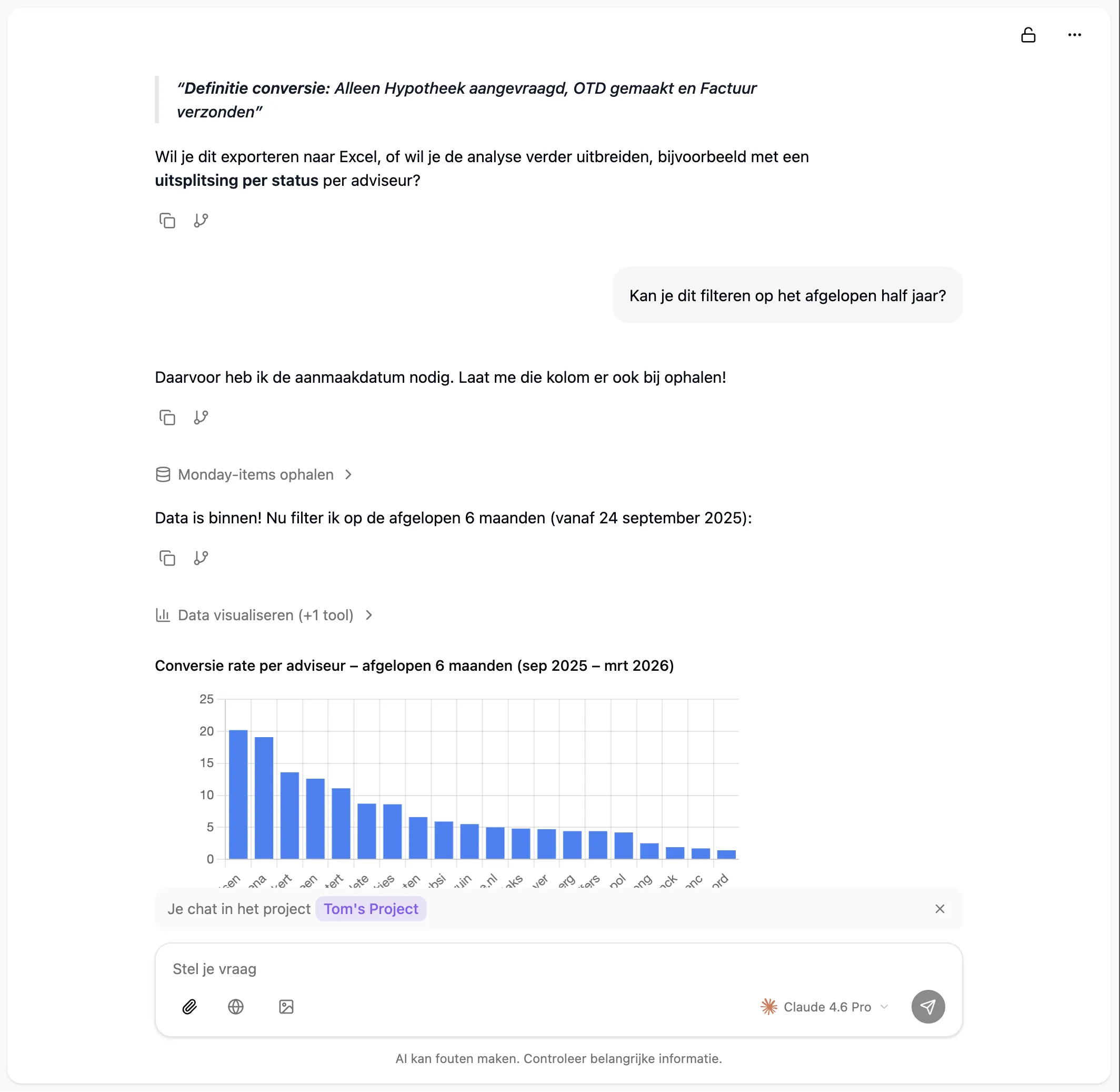 Monday.com integratie in Zoef